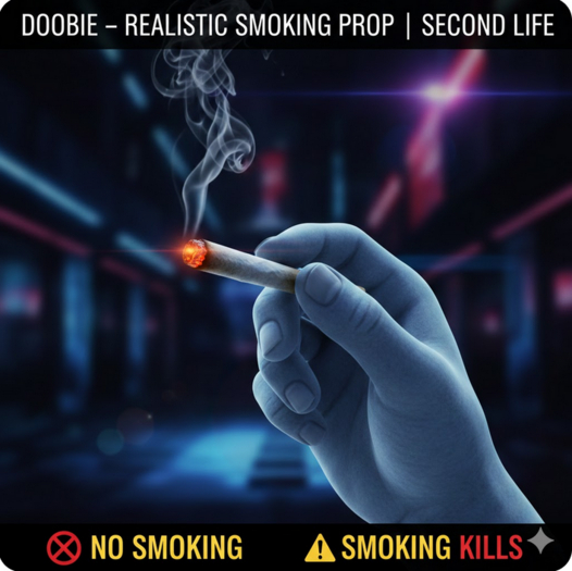 Doobie – Realistic Smoking Prop w/ Smoke | Second Life