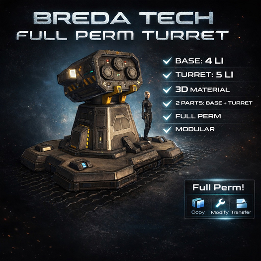 Breda Tech Turret Full Perm 1.1 (Boxed)
