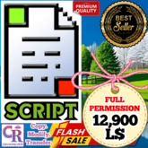 Snow Falling Script Version 1.0 – Full Perm Realistic Snow Effect