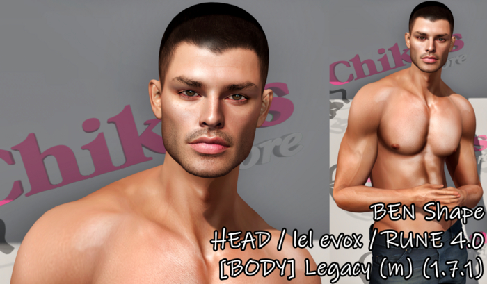 BEN Shape - HEAD / lel evox / RUNE 4.0