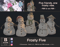 B-Made - Frosty Five [Snowman Set]