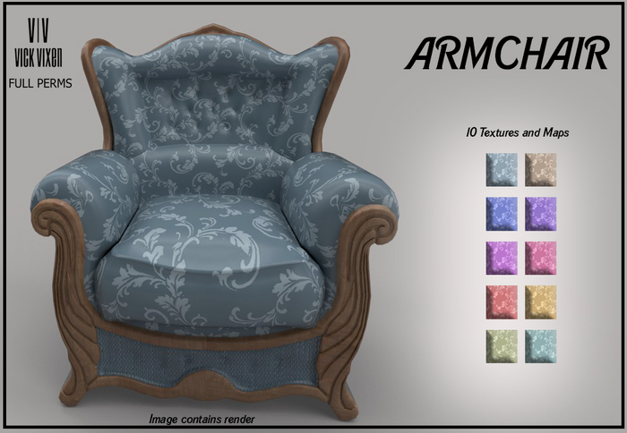 VIV PERMS - ARMCHAIR 01