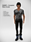 DANNY – Complete Mesh Avatar & Outfit