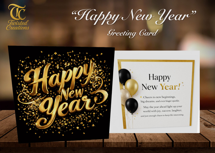 TC - Happy New Year Greeting Card