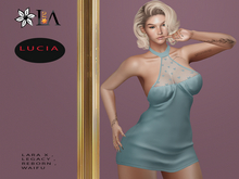 LA-Unpack Lucia Dress Sky