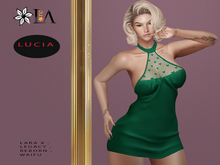 LA-Unpack Lucia Dress Green