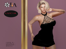 LA-Unpack Lucia Dress Black