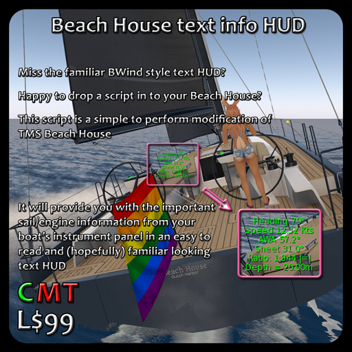 Beach House text info HUD (boxed)