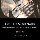 Shadow - Gothic Mesh Nails