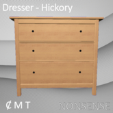 Dresser - Hickory