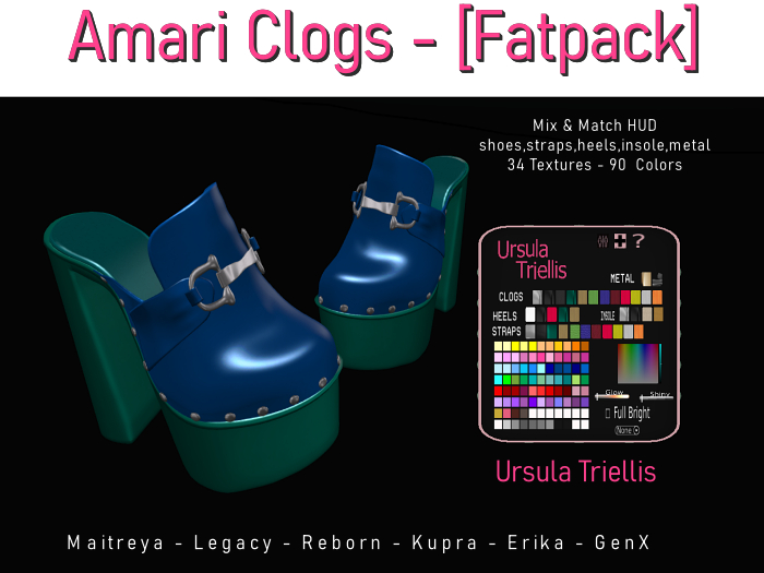 7284 Amari Clogs - [Fatpack]