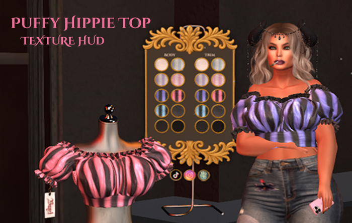 StudioCraft * Puffy Hippie Top