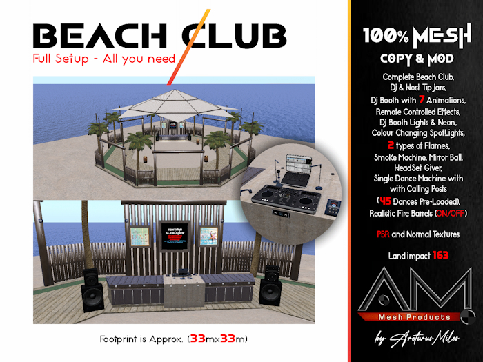 A.M. Mesh Products - Beach Club 