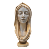 LL renveiledladystatue413 Full Perm veiled lady statue Renaissance bust home decoration