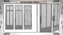 Mesh Doors & Knobs - Full Perm