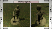 Roma Statue Copy Modify 
