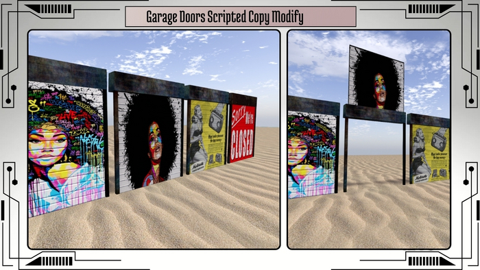 Garage Doors Scripted Copy Modify