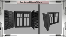 Mesh shutters & Windows Full Perm isabelleize