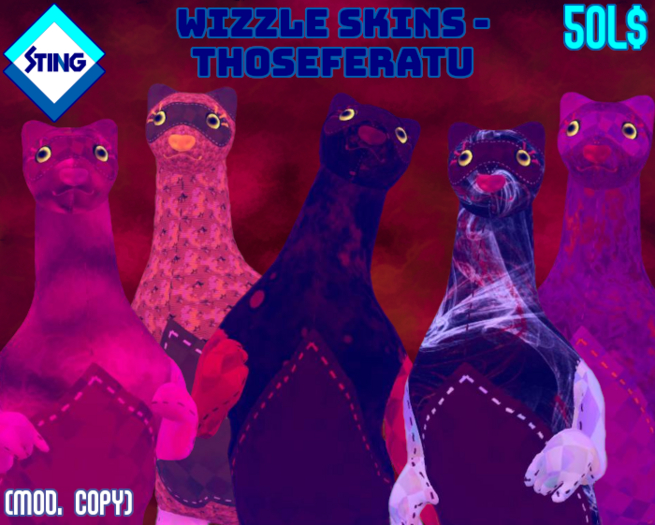 [STING WORLD] Thoseferatu Wizzle Skins