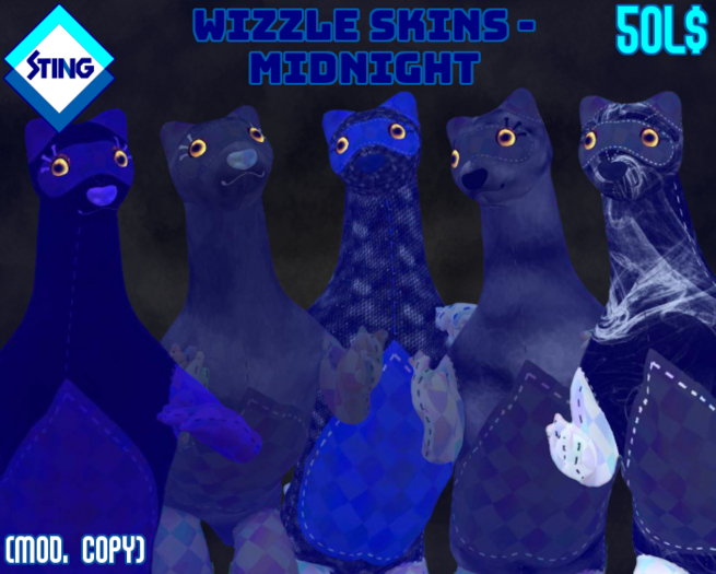 [STING WORLD] Midnight Wizzle Skins