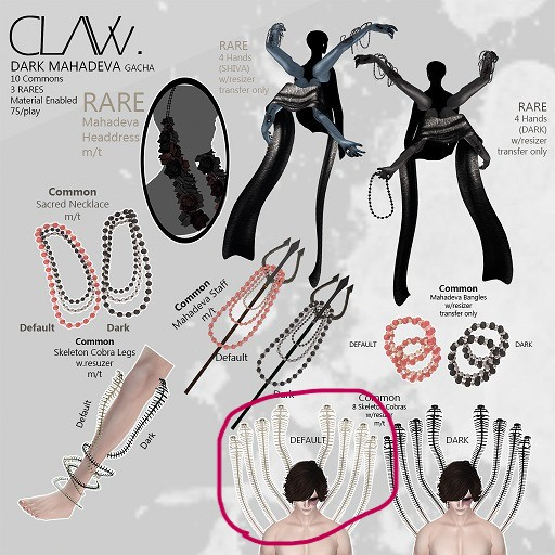 C L A Vv. Dark Mahadeva //  Skeleton 8 Cobras Default