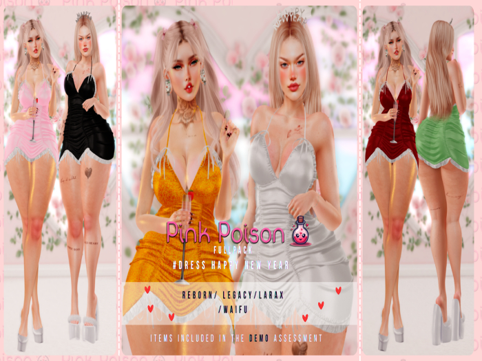 Pink Poison - #DRESS Happy New Year "Fullpack"