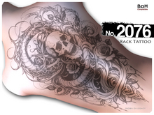 (Back Tattoo) No.2076