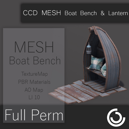 MESH Boat Bench & Lantern