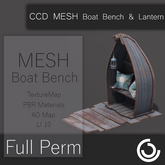 MESH Boat Bench & Lantern