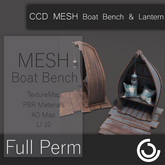MESH Boat Bench & Lantern