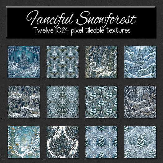 *Wallflowers* Fanciful Snowforest