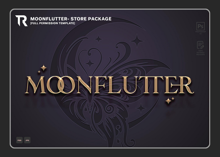 [TR] Moonflutter - Branding Kit