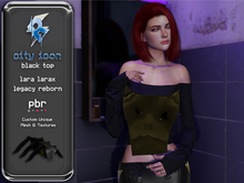 The City Icon Top Black by RYSO