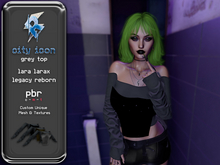 The City Icon Top Grey by RYSO