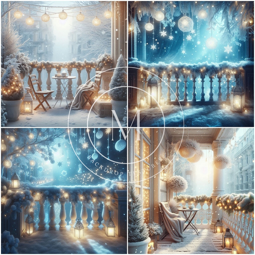 *Minois* Snow-Kissed Balcony