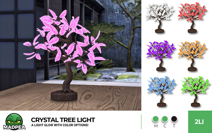 MadPea Crystal Tree Light