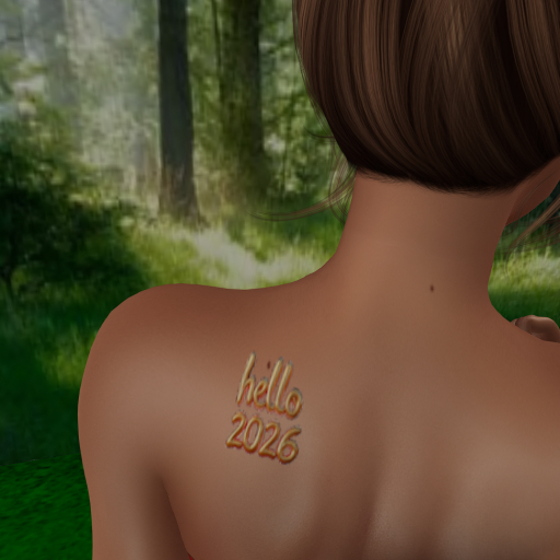 Tasteful Tattoo Hello 2026 Shoulder Left & Right