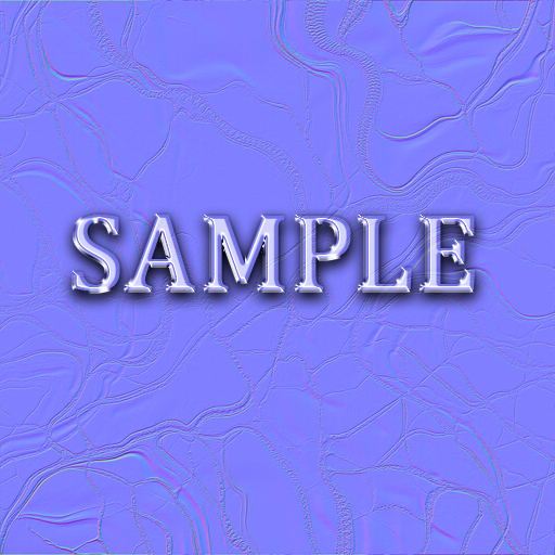 [ Professional Gold 02 - Normal Map ] A