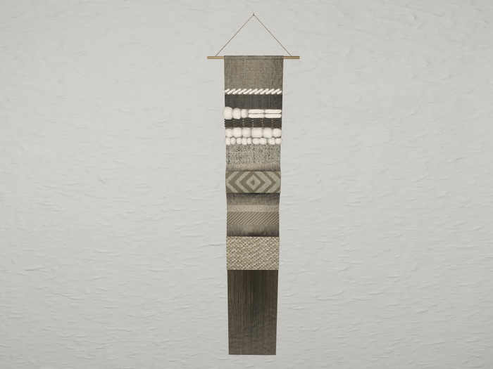 Long Woven Wall Hanging 