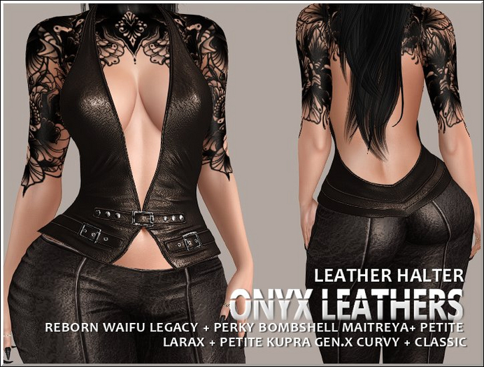 Leather Halter - Brown