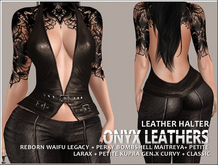 Leather Halter - Brown