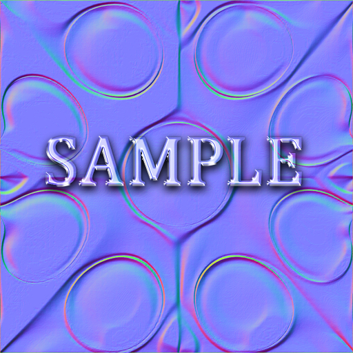 [ Professional Gold 02 - Normal Map ] B
