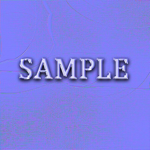 [ Professional Gold 02 - Normal Map ] E