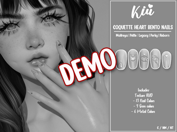 *>Kiu<* - Coquette Bento Nails_DEMO