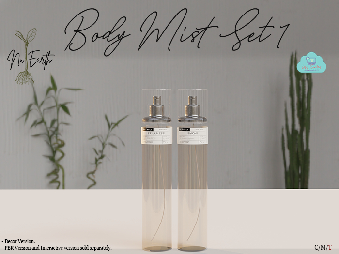 - Nu Earth - Body Mist Spray - Set 1