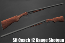 SH Double Barrel Shotgun - Long