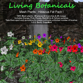 Inochi Botanicals : Mesh Plant - "Hibiscus" Fat Pack I