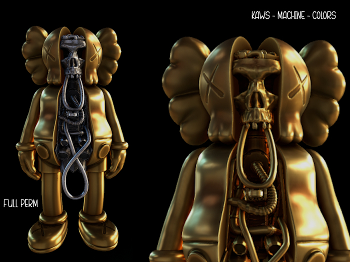 ~ VV ~ Machine - Kaws - Colored Pack