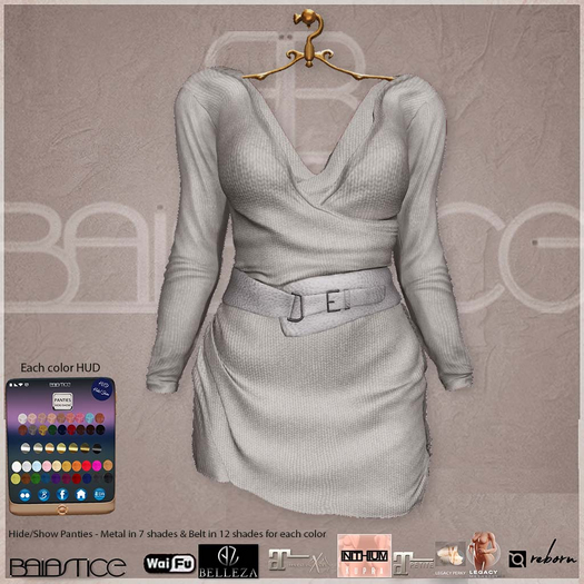 Baiastice_Elits Dress-Silver