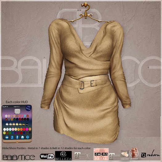 Baiastice_Elits Dress-Sand